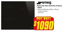 The Good Guys Universale 60cm Induction Cooktop Black offer