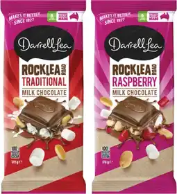 Coles Darrell Lea Block Chocolate-170g offer