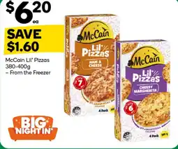 Woolworths McCain Lil Pizzas offer