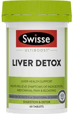 Coles Swisse Ultiboost Liver Detox Tablets offer