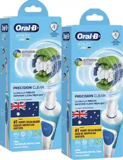 Coles Oral B Vitality Precision Clean Electric Toothbrush offer