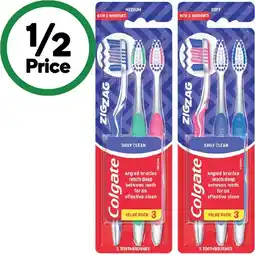 Woolworths Colgate Zig Zag Toothbrush offer