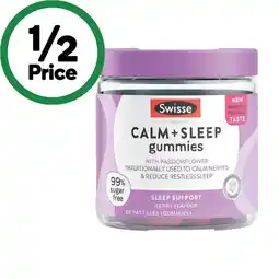 Woolworths Swisse Ultiboost Calm + Sleep Gummies offer