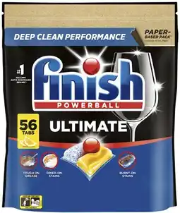 Coles Finish Ultimate Dishwashing Tablets offer