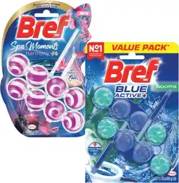 Coles Bref Rimblock Toilet Cleaner Two Pack offer