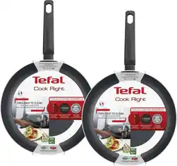 Coles Tefal Cook Right Non Stick Frypan 28cm offer