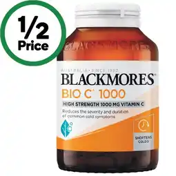 Woolworths Blackmores Bio C 1000mg Support Tablets offer