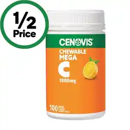 Woolworths Cenovis Mega C 1000mg Chewable Tablets offer