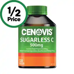 Woolworths Cenovis Sugarless Vitamin C 500mg Chewable Tablets offer
