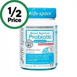 Woolworths Life-Space Broad Spectrum Probiotic Capsules offer