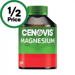 Woolworths Cenovis Magnesium Muscle Health Tablets offer