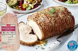Coles Coles Australian Pork Shoulder Roast Boneless offer