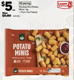 Woolworths Woolworths Potato Minis offer