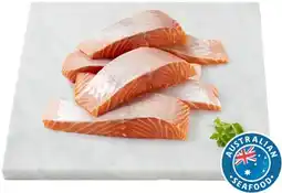 Coles Coles Tasmanian Fresh Salmon Portions Skin Off offer