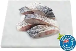Coles Coles West Australian Fresh Barramundi Portions Skin On offer