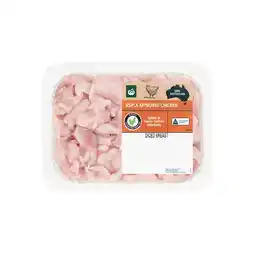 Woolworths Australian Fresh RSPCA Approved Chicken Breast Diced offer