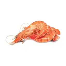 Woolworths Australian Thawed Extra Large Cooked Tiger Prawns offer