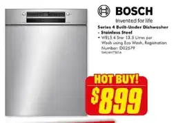 The Good Guys Series 4 Built Under Dishwasher Stainless Steel offer