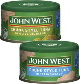 Coles John West Tuna offer