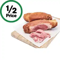 Woolworths Bertocchi Smoked Pork Meaty Hocks – From the Deli offer
