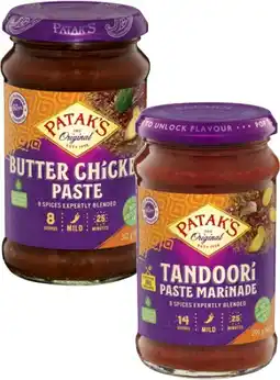 Coles Patak's Curry Paste-312g offer