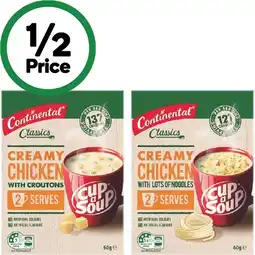 Woolworths Continental Cup-A-Soup offer