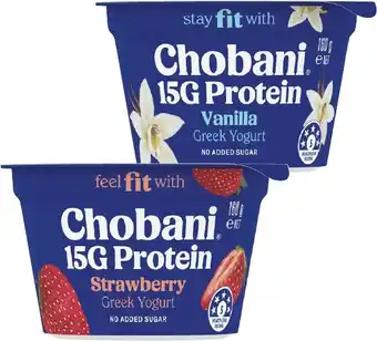 Coles Chobani High Protein Greek Yogurt 160g offer
