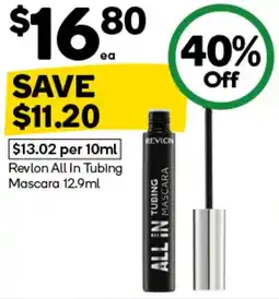 Woolworths Revlon All In Tubing Mascara offer