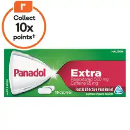 Woolworths Panadol Extra Paracetamol 500mg Caffeine 65mg Caplets# – Limit of 2 per customer offer