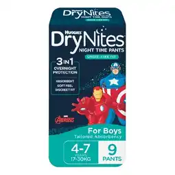 Woolworths Huggies DryNites Night Time Pants offer