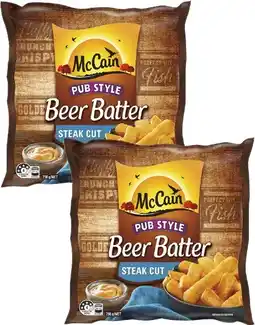 Coles McCain Beer Battered Chips offer