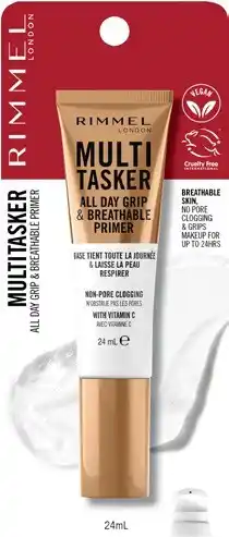 Coles Rimmel Multi Tasker All Day Grip & Breathable Primer offer