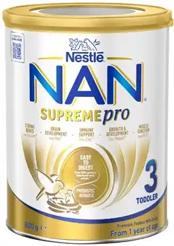 Coles Nestlé NAN Supremepro Stage 3 Milk Drink offer