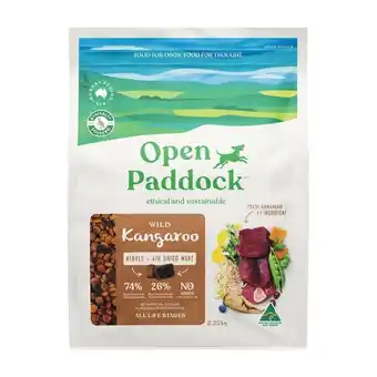 Woolworths Open Paddock Dry Dog Food offer