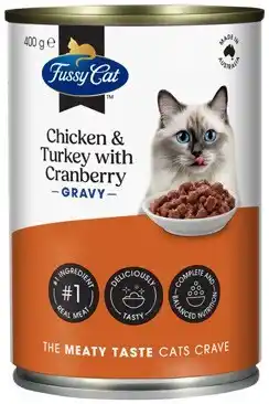 Coles Fussy Cat Cat Food offer