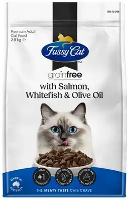 Coles Fussy Cat Grainfree Dry Cat Food offer