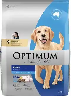 Coles Optimum Dry Dog Food-7kg offer