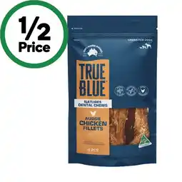 Woolworths True Blue Dog Treats offer