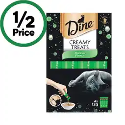 Woolworths Dine Creamy Treats Cat Treats offer