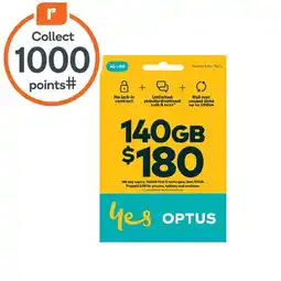 Woolworths Optus $180 Starter Pack offer