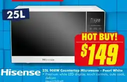 The Good Guys 900w countertop microwave pearl white offer