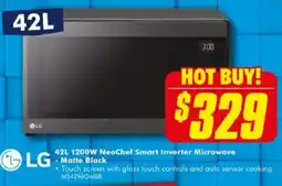 The Good Guys 1200w neochef smart inverter microwave offer
