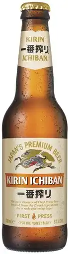 Coles Kirin Ichiban Bottles offer