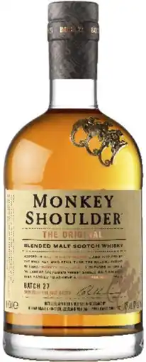 Coles Monkey Shoulder Blended Malt Scotch Whisky offer