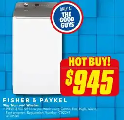 The Good Guys Fisher & paykel offer