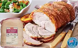 Coles Coles Australian Pork Leg Roast Boneless offer