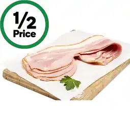 Woolworths D’Orsogna Middle Bacon Rashers – From the Deli offer