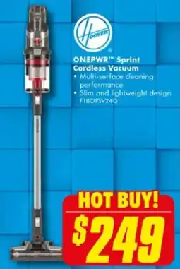 The Good Guys ONEPWR Sprint Cordless Vacuum offer