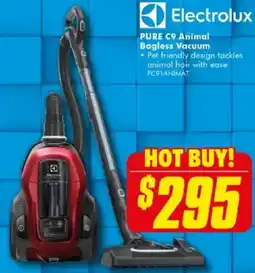 The Good Guys Electrolux PURE C9 Animal Bagless Vacuum offer