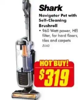 The Good Guys Shark Navigator Pet with Self-Cleaning Brushroll offer